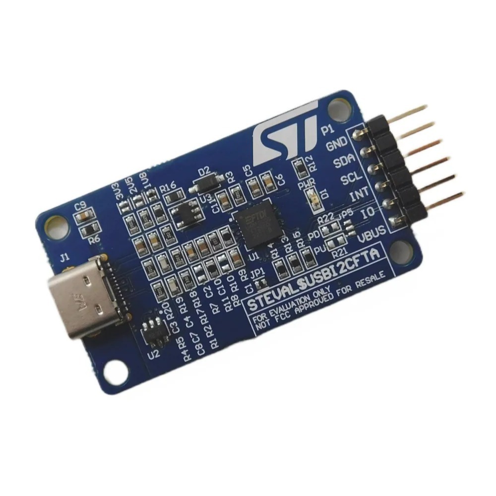 [物聯汪汪] 含稅附發票~ STEVAL-USBI2CFT USB to I2C 無線應用與 PC GUI 工具連接-細節圖2