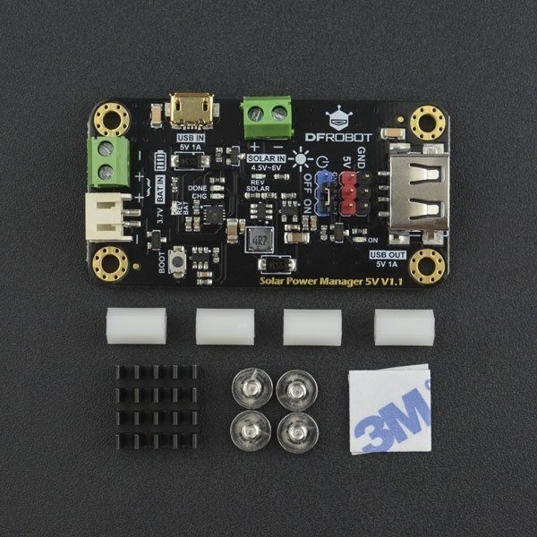 [物聯汪汪]附發票~DFRobot Solar Power Manager 5V(DFR0559)太陽能模組CN3165-細節圖3