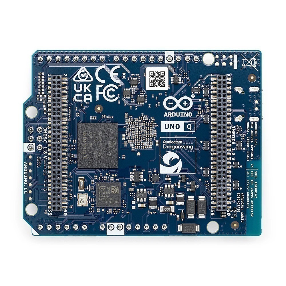 [物聯汪汪]附發票~Arduino UNO Q 2GB/4GB Qualcomm雙晶片QRB2210/STM32U585-細節圖3