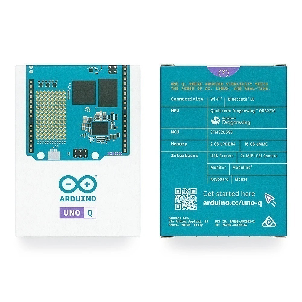 [物聯汪汪]附發票~Arduino UNO Q 2GB/4GB Qualcomm雙晶片QRB2210/STM32U585-細節圖5