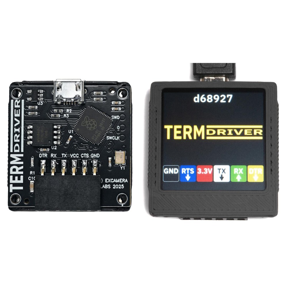 [物聯汪汪] 附發票~ TermDriver 2 USB to serial adapter內建螢幕的USB轉串口轉接器-細節圖2
