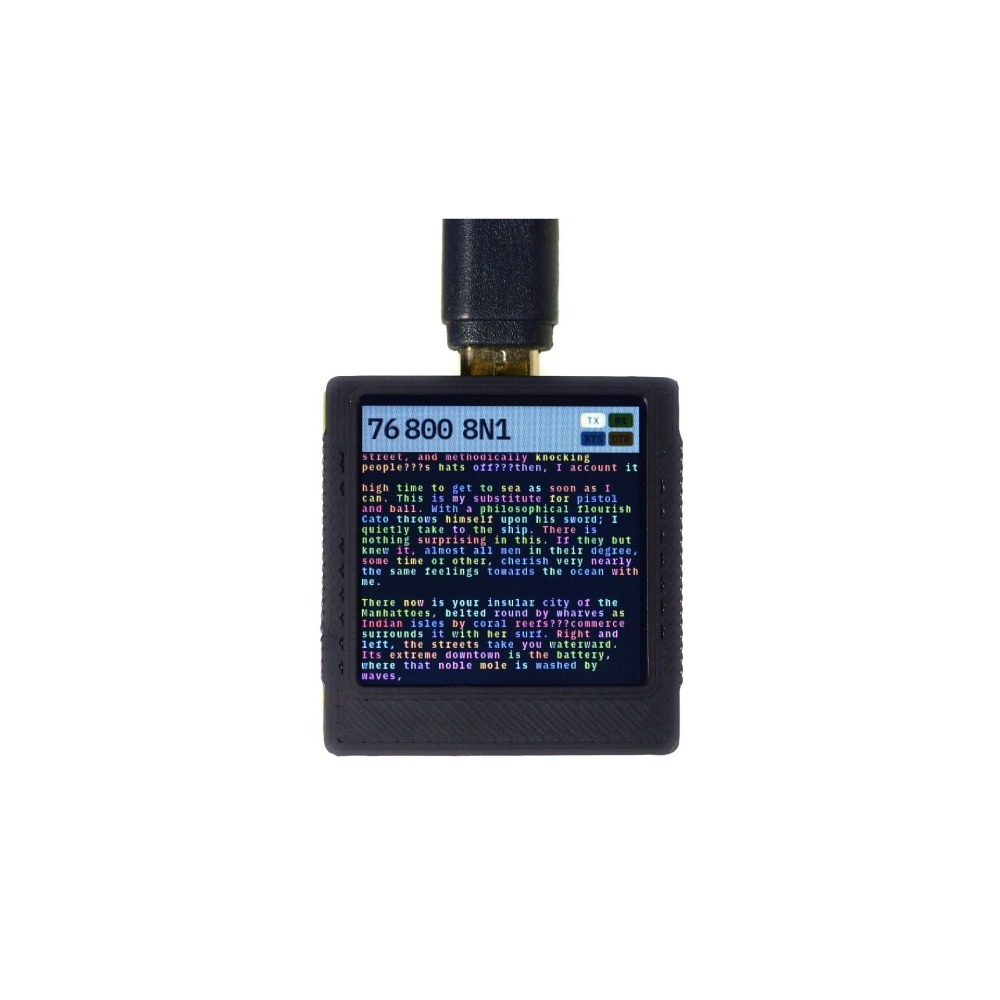 [物聯汪汪] 附發票~ TermDriver 2 USB to serial adapter內建螢幕的USB轉串口轉接器-細節圖3