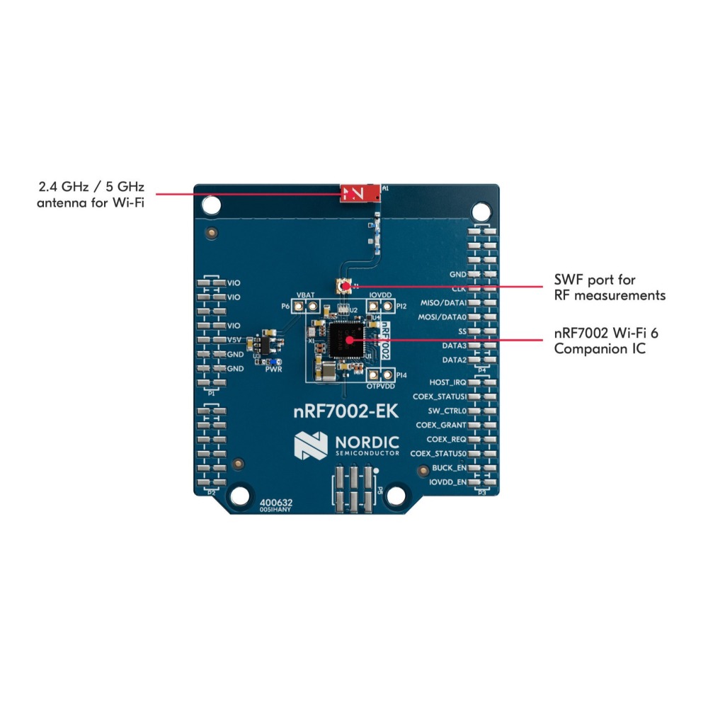 [物聯汪汪] 含稅附發票~ Nordic 原廠 NRF7002-EK 開發板-細節圖3