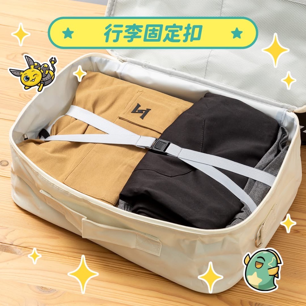 大容量行李收納袋 行李包 旅行包 行李袋 旅行袋 卡通旅行包手提行李袋-細節圖2