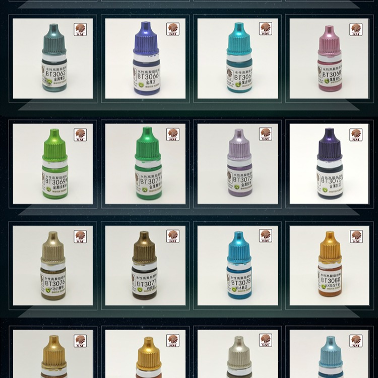 【Max模型小站】酋長大陸 手塗金屬色 上色颜料環保水性漆B(BT3055~3096)(5ml)-細節圖2