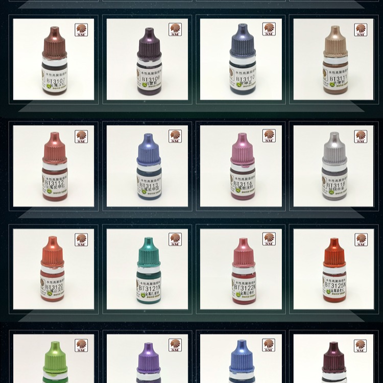 【Max模型小站】酋長大陸 手塗金屬色 上色颜料環保水性漆C(BT3099~3152)(5ml)-細節圖2