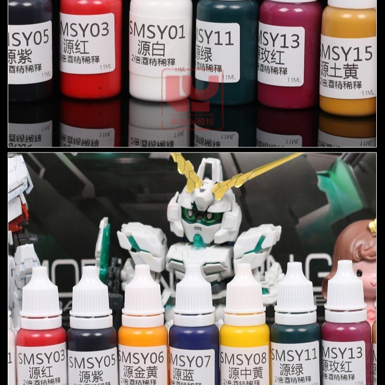 【Max模型小站】酋長大陸 色之源筆塗裝 全色域調色顏料 環保水性漆(5ml)-細節圖2