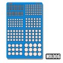 【Max模型小站】模式玩造 鋼彈機甲模型 金屬細節改造 一字螺釘蝕刻片 MX系列(001-006)-規格圖3