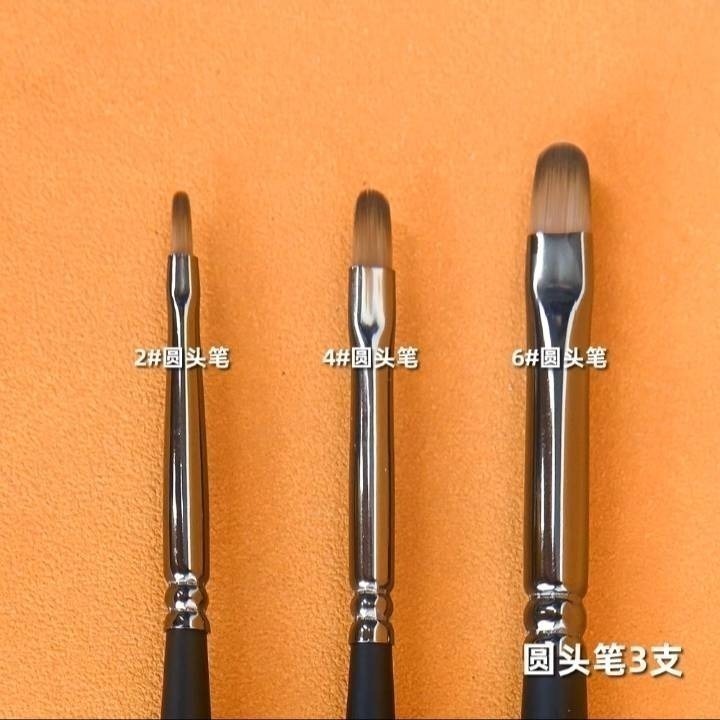 【Max模型小站】懶懶同學 模型上色筆 面相筆 模型筆塗上色漬洗舊化滲線製作-細節圖4