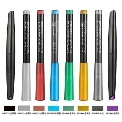 【Max模型小站】DSPIAE 迪斯派 水性軟頭馬克筆 模型基礎色金屬色 全套25支-細節圖4