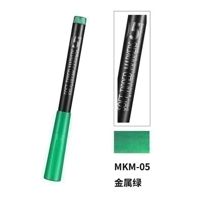 【Max模型小站】DSPIAE 迪斯派 水性軟頭馬克筆 模型基礎色金屬色 全套25支-規格圖8