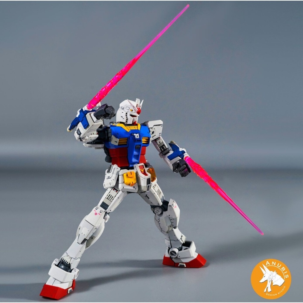 【Max模型小站】阿努比斯 TX020 鋼彈細節改件 MG 1/100 高輸出手背光束劍-細節圖5