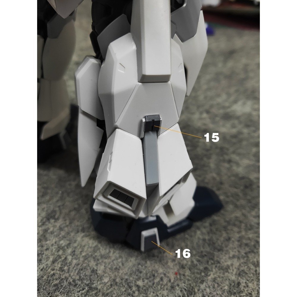 【Max模型小站】ANUBIS 阿努比斯 GP011 MG SINANJU 卡版 原石新安州 細節改件-細節圖5