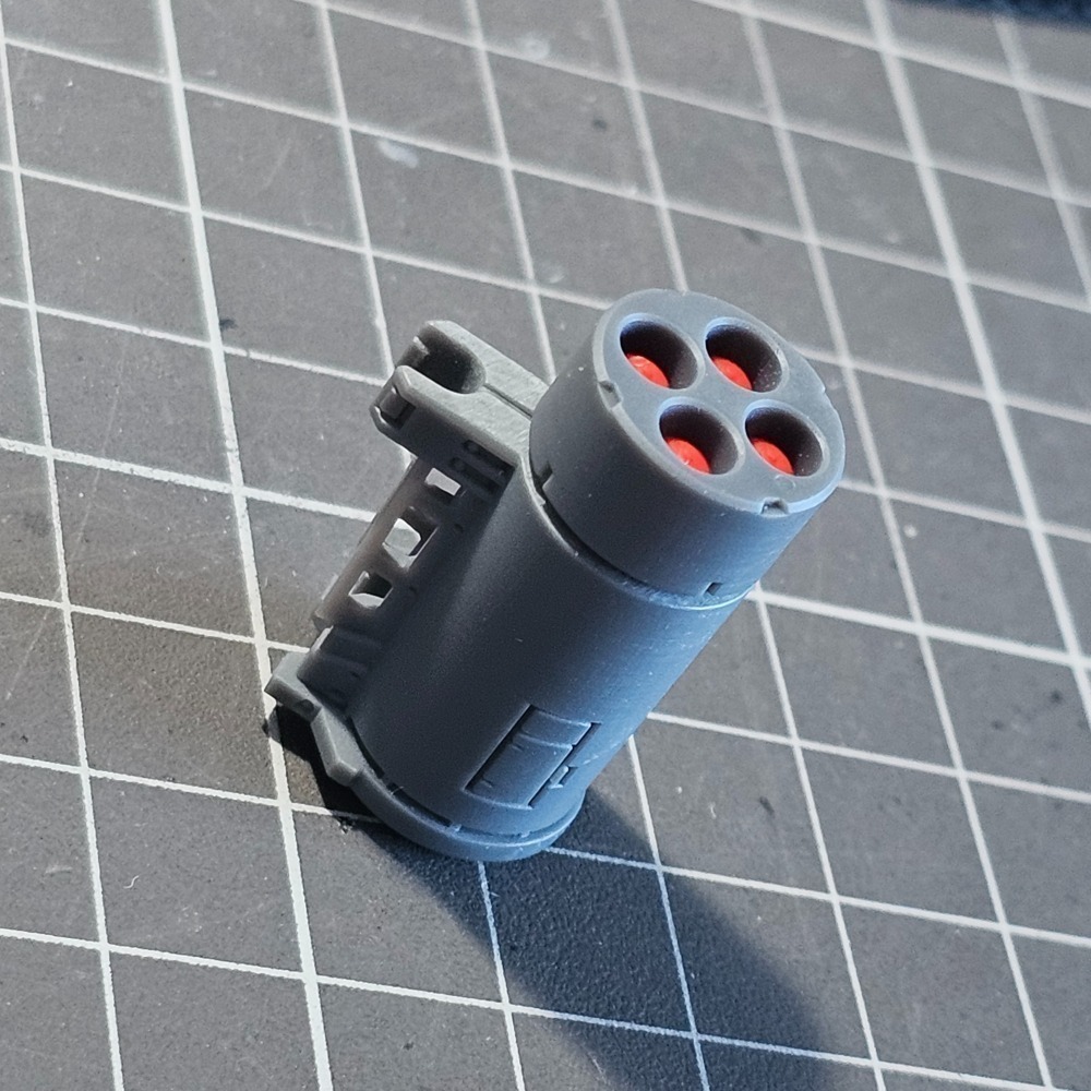 【Max模型小站】漫漫模玩 RG 1/144 RX-78 2.0 元祖鋼彈 步槍補品 3D打印件-細節圖3