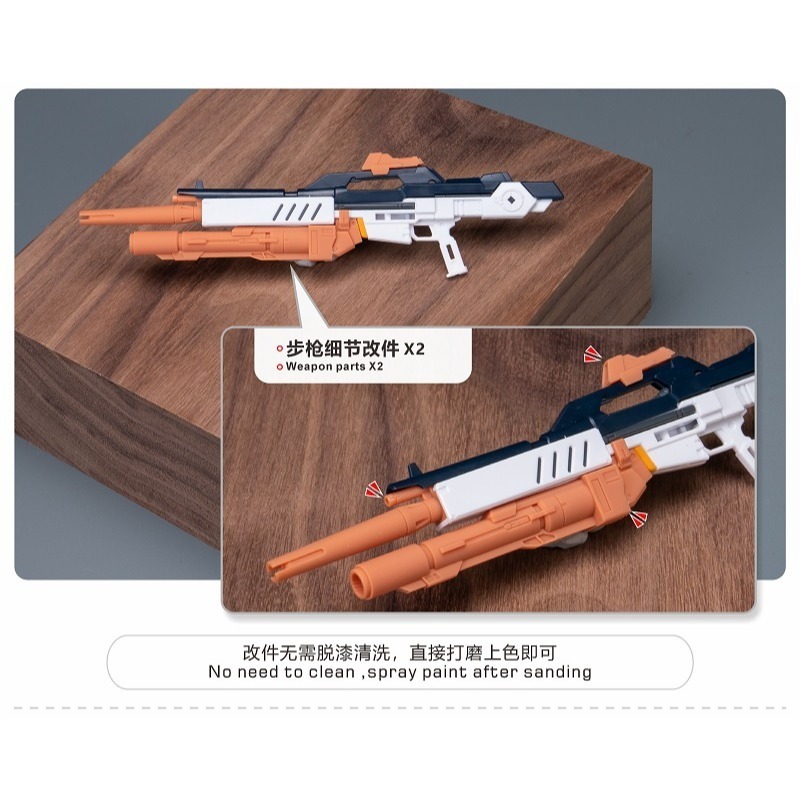 【Max模型小站】TAS沉迷者 RG1/144 RX-93 NU V牛鋼彈模型細節改件改造-細節圖4