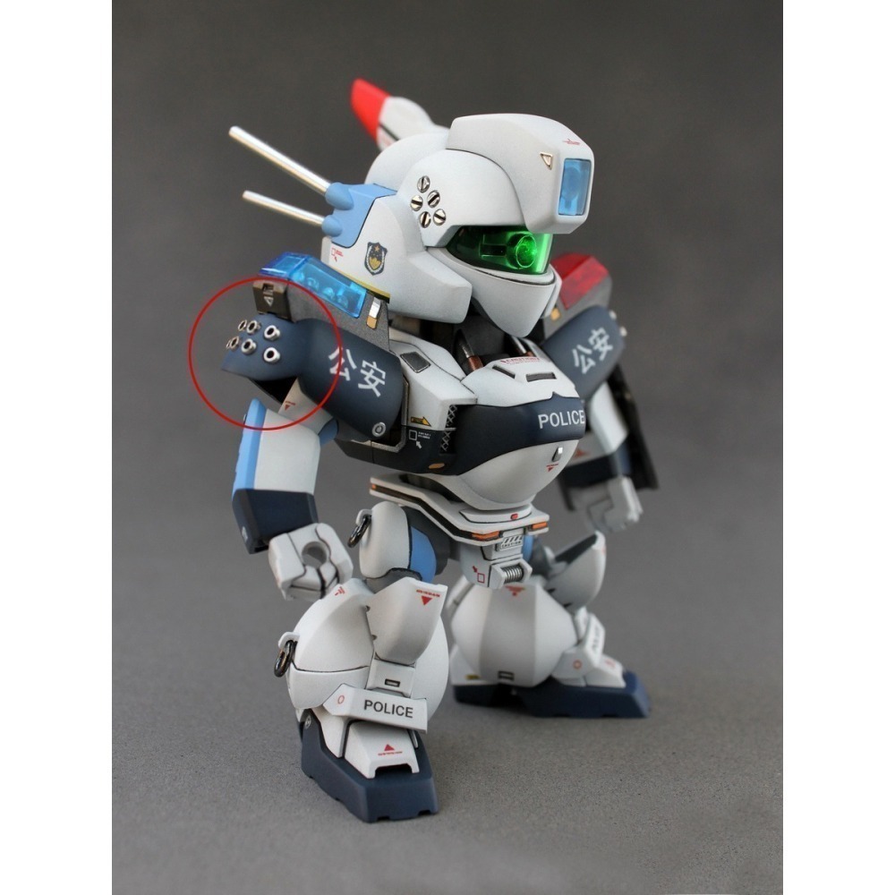 【Max模型小站】HD 鋼彈模型 金屬改件 改造散氣孔裝甲散熱孔(15顆入)-細節圖3