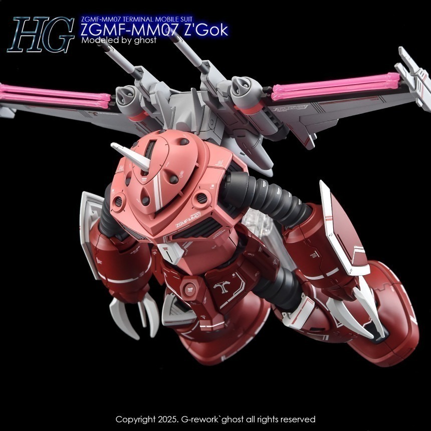 【Max模型小站】炎水貼 GHOST HG(114) 阿斯蘭魔蟹 SEED劇場版 驍騎艾弗里 螢光水貼-細節圖8