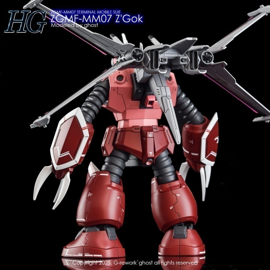 【Max模型小站】炎水貼 GHOST HG(114) 阿斯蘭魔蟹 SEED劇場版 驍騎艾弗里 螢光水貼-細節圖9
