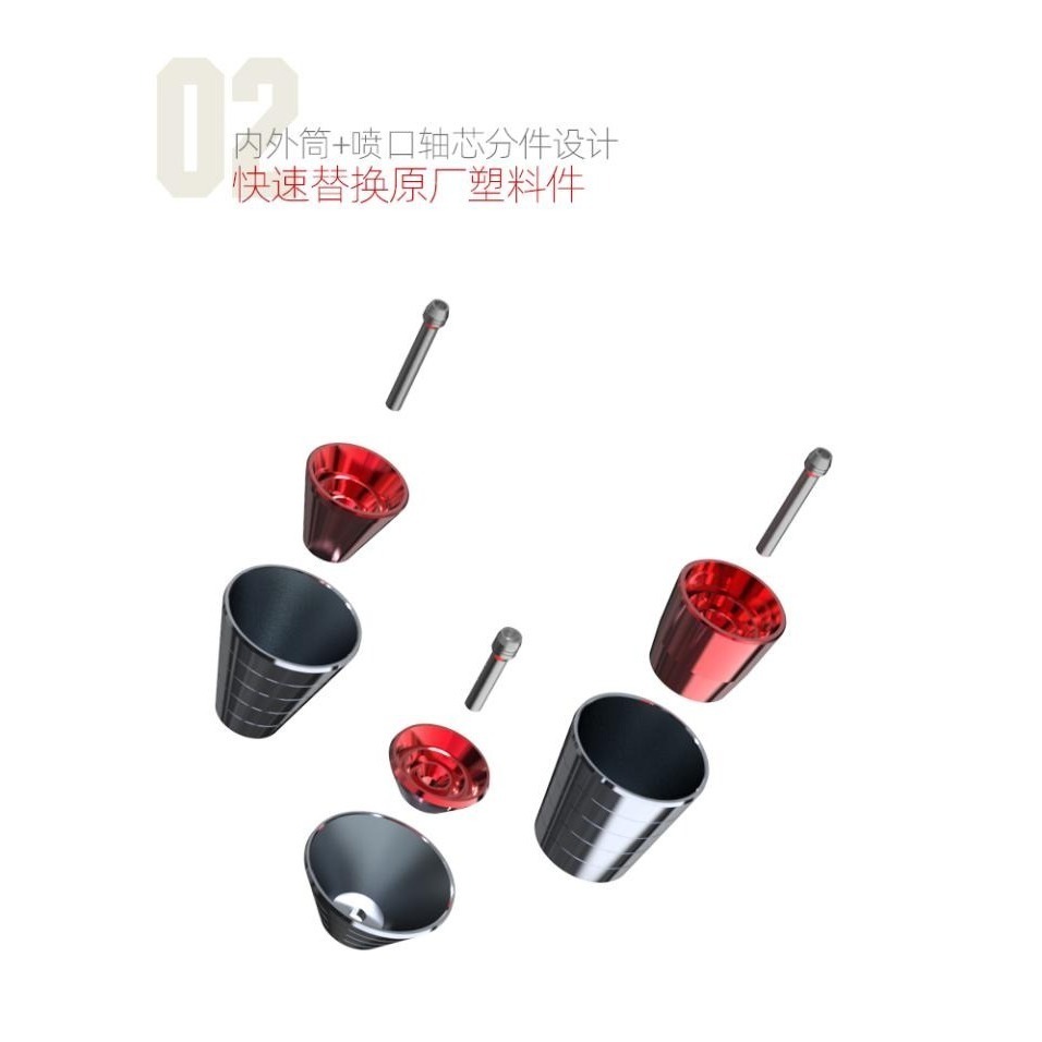 【Max模型小站】喵匠 鋼彈系機甲 改造用噴嘴系列 標準型S系列-細節圖3