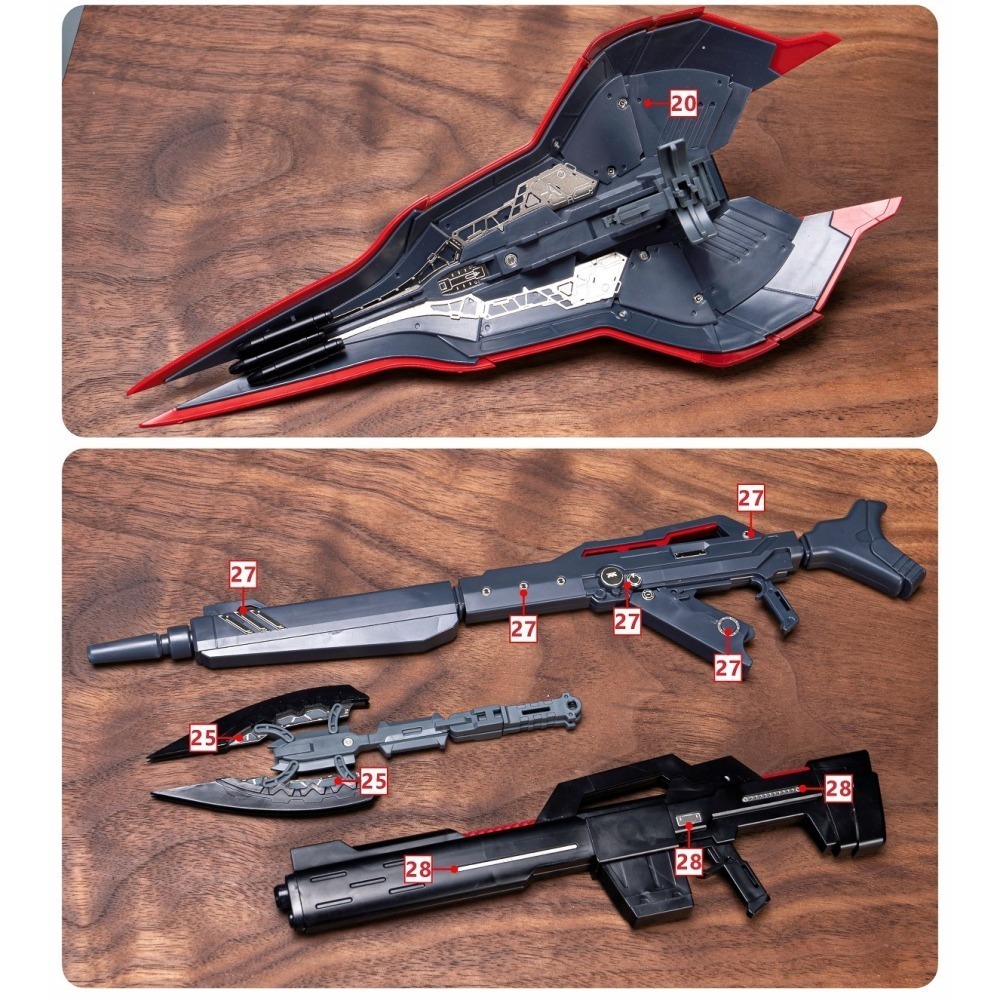 【Max模型小站】TAS沉迷者 MG沙薩比 SAZABI 卡沙 高精度 蝕刻片-細節圖7