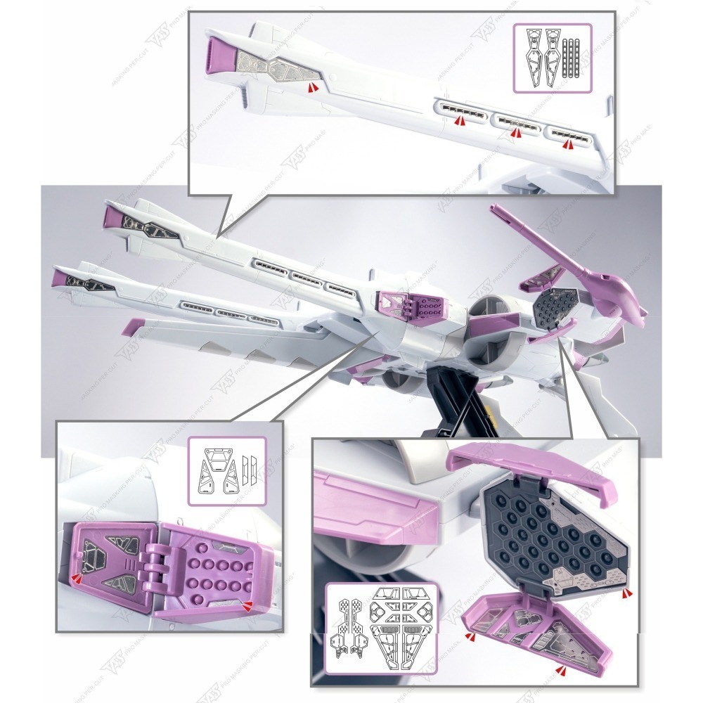 【Max模型小站】TAS沉迷者 HG流星號流星裝備 專用高精度蝕刻片 模型機甲改造(無背膠)-細節圖3