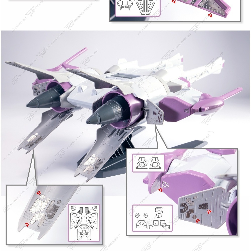 【Max模型小站】TAS沉迷者 HG流星號流星裝備 專用高精度蝕刻片 模型機甲改造(無背膠)-細節圖4