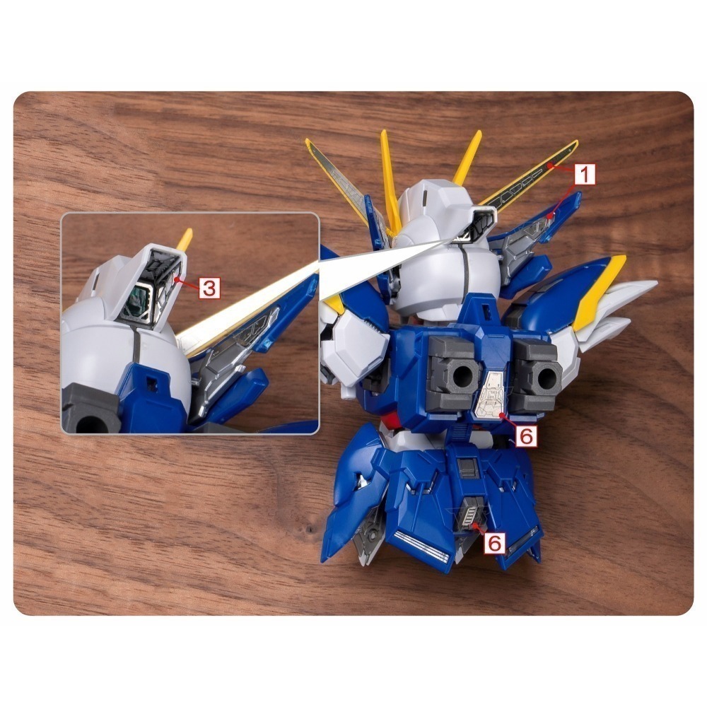 【Max模型小站】TAS沉迷者 MGSD飛翼零式EW掉毛 天使鋼彈 專用高精度蝕刻片 (附背胶)-細節圖4