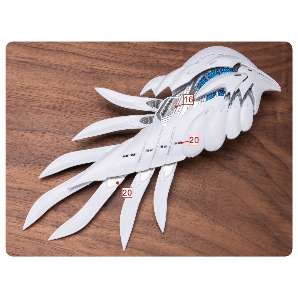 【Max模型小站】TAS沉迷者 MGSD飛翼零式EW掉毛 天使鋼彈 專用高精度蝕刻片 (附背胶)-細節圖7