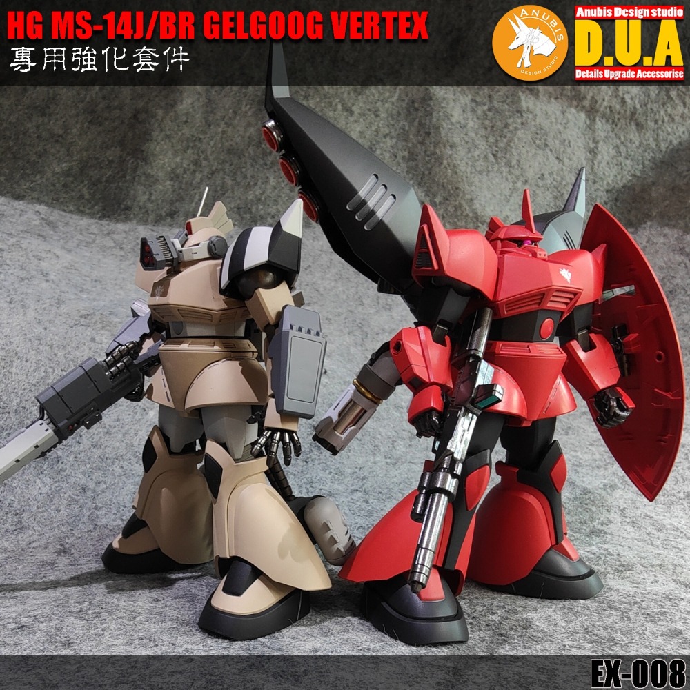 【Max模型小站】ANUBISI 阿努比斯 EX008 HGUC 加農傑爾古格 夏亞 通用推進器拓展包-細節圖6
