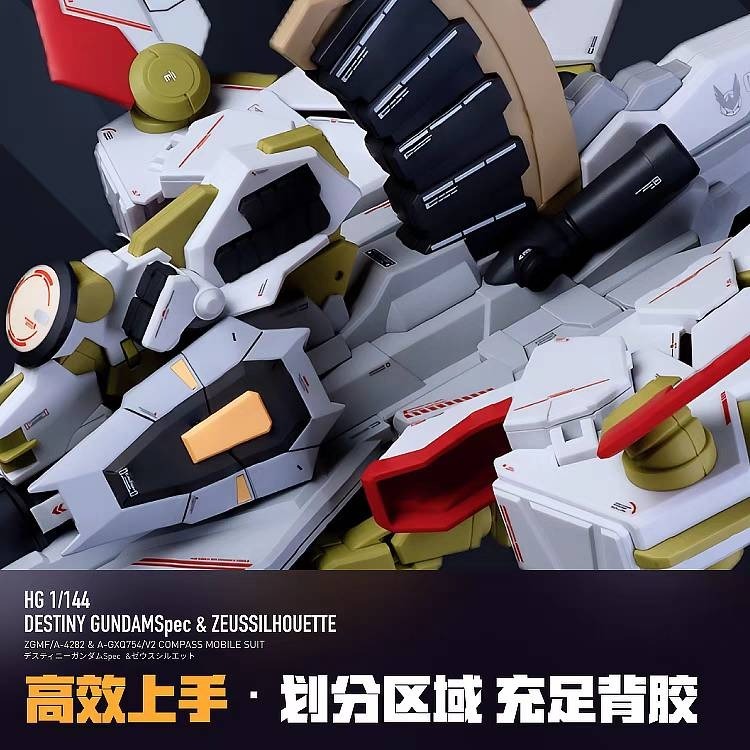 【Max模型小站】LNX HG 命運二型 宙斯魅影 HGCE 宙斯魅影命運二式 高精度水貼(四張入)-細節圖4