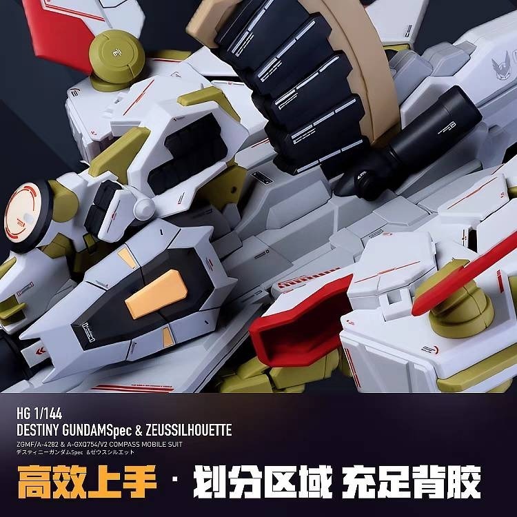 【Max模型小站】LNX HG 命運二型 宙斯魅影 HGCE 宙斯魅影命運二式 高精度水貼(四張入)-細節圖4