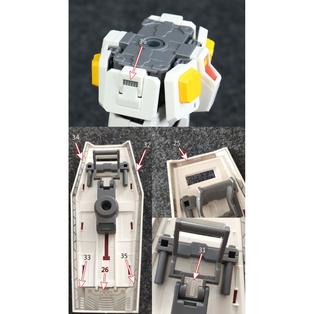 【Max模型小站】Warslug X 模工坊 MG RX-78鋼彈 GTO 金屬蝕刻片-細節圖5