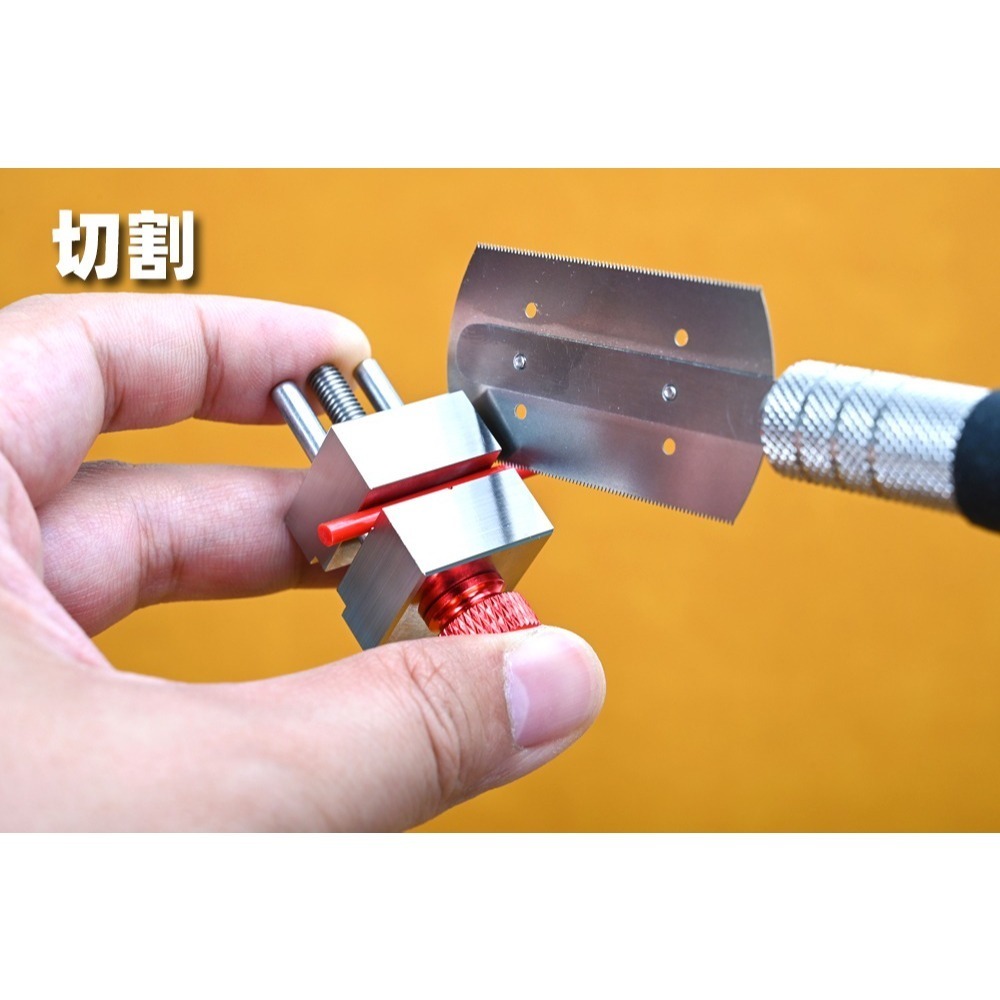 【Max模型小站】懶懶同學 304不銹鋼迷你台鉗 HIQPARTS平替 鋼彈模型手辦製作-細節圖5