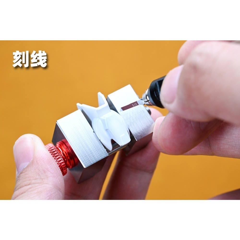 【Max模型小站】懶懶同學 304不銹鋼迷你台鉗 HIQPARTS平替 鋼彈模型手辦製作-細節圖6