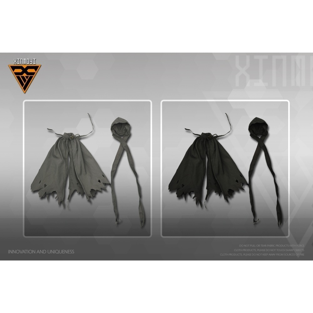 【Max模型小站】通用披風服飾配件 SHF 機娘 鋼彈 披風人偶衣 斗篷-細節圖2