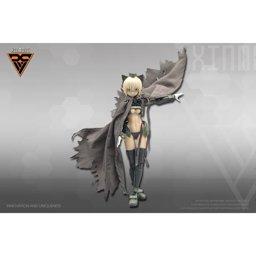 【Max模型小站】通用披風服飾配件 SHF 機娘 鋼彈 披風人偶衣 斗篷-細節圖3