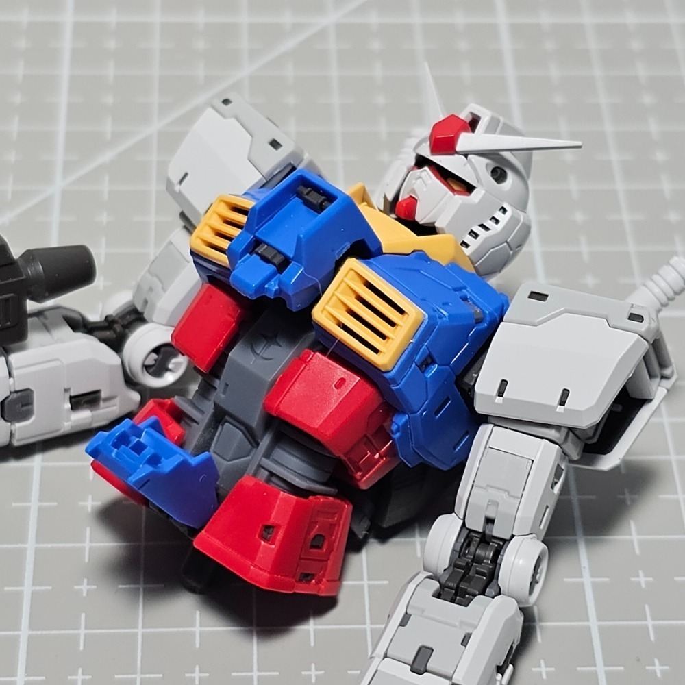 【Max模型小站】RG 1/144 RX-78 2.0 元祖鋼彈 腰部零件 核心戰機 補件配件(不含本體)-細節圖3