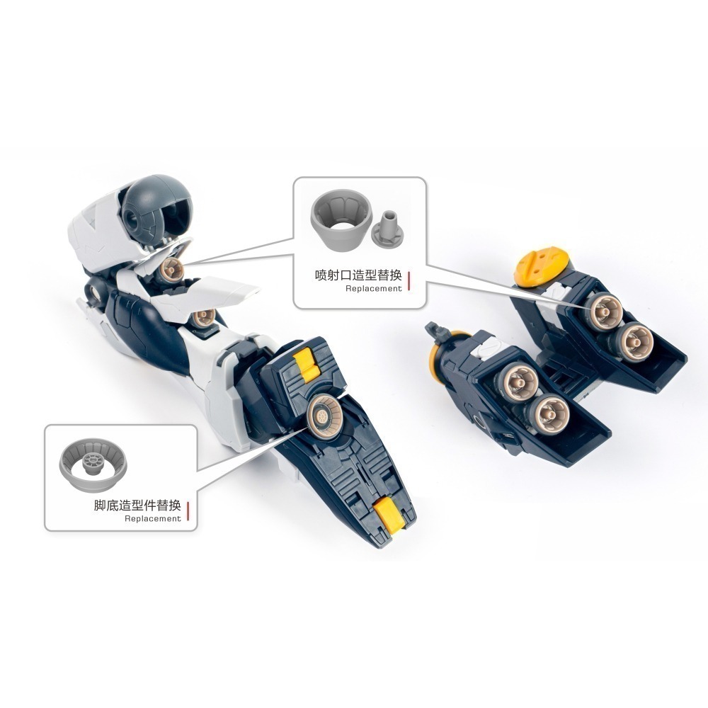 【Max模型小站】TAS沉迷者 MG牛鋼彈 KaNu卡牛卡版 樹脂改件 高精度 模型機甲改造-細節圖4