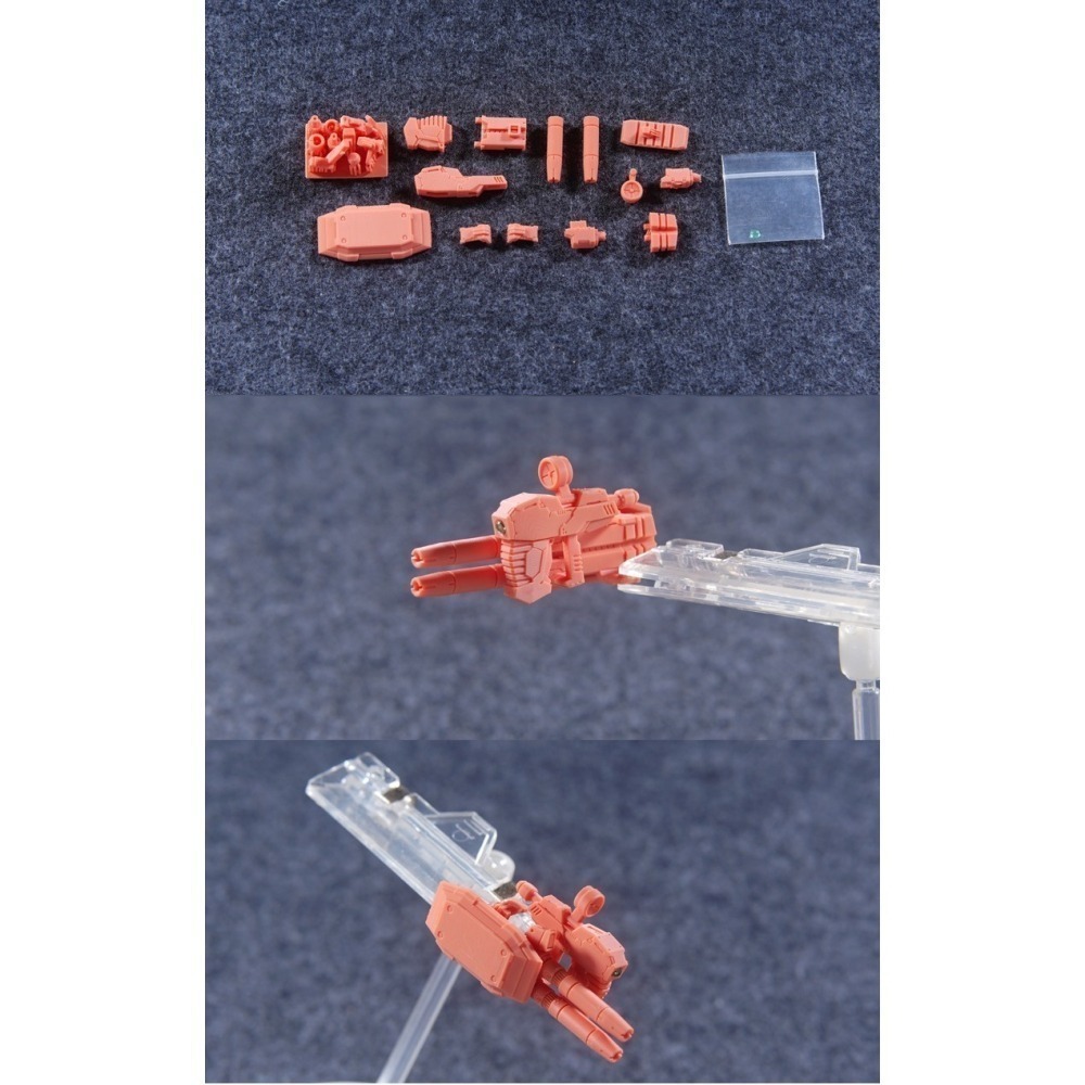 【Max模型小站】菲尼克斯 A-21 雙管光束槍 RG元祖2.0 鋼彈模型 1/144 通用武器改件-細節圖2