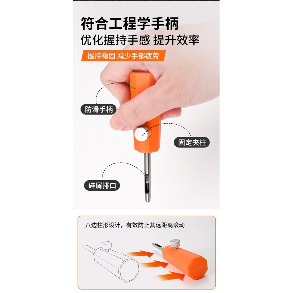 【Max模型小站】模式玩造 TS005 圓形刻線器 圆孔制作器 遮蓋帶螺釘打孔 模型工具-細節圖3