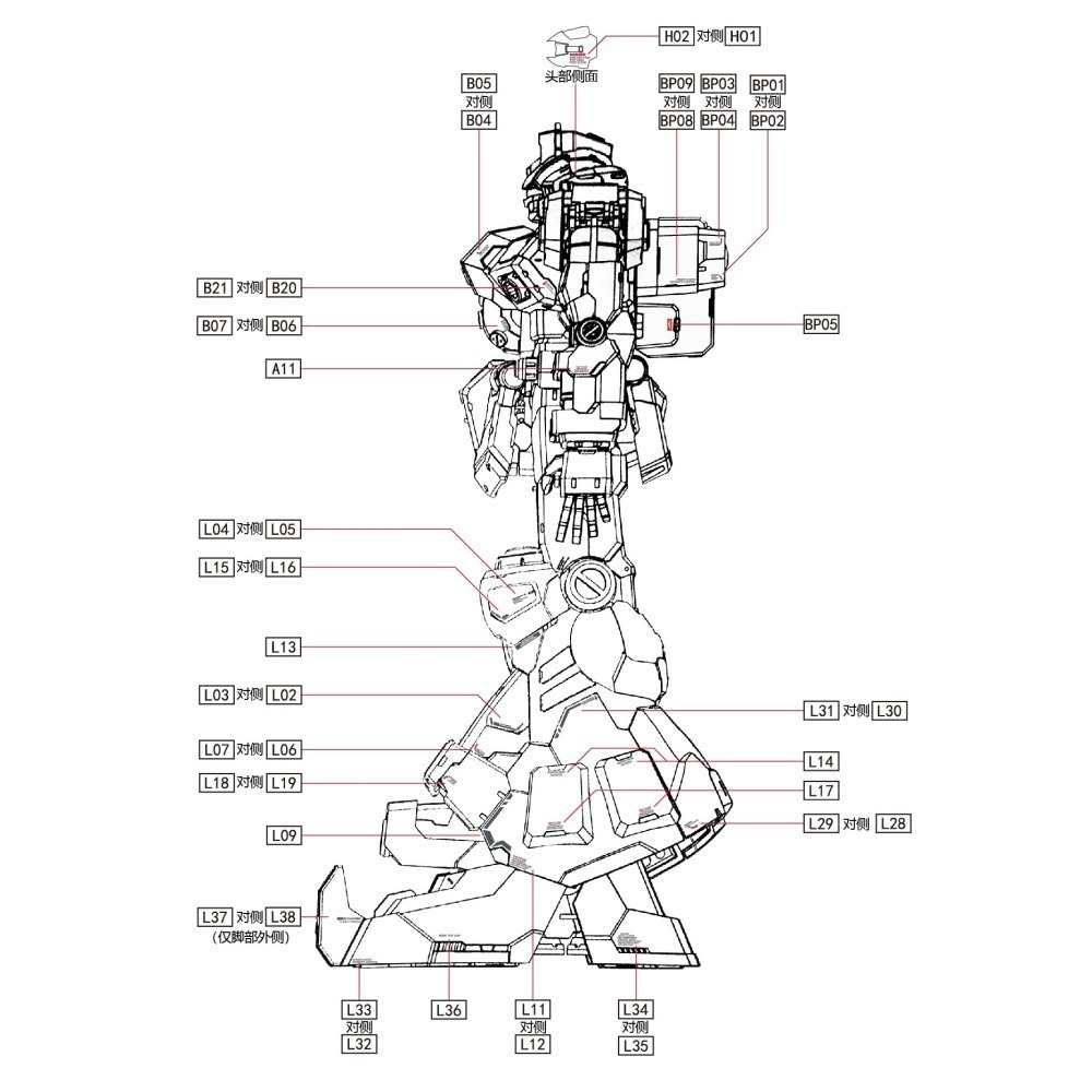 【Max模型小站】拾壹零 所羅門 酸漿果GP02 MG GP02A 模型 高清 螢光水貼-細節圖6