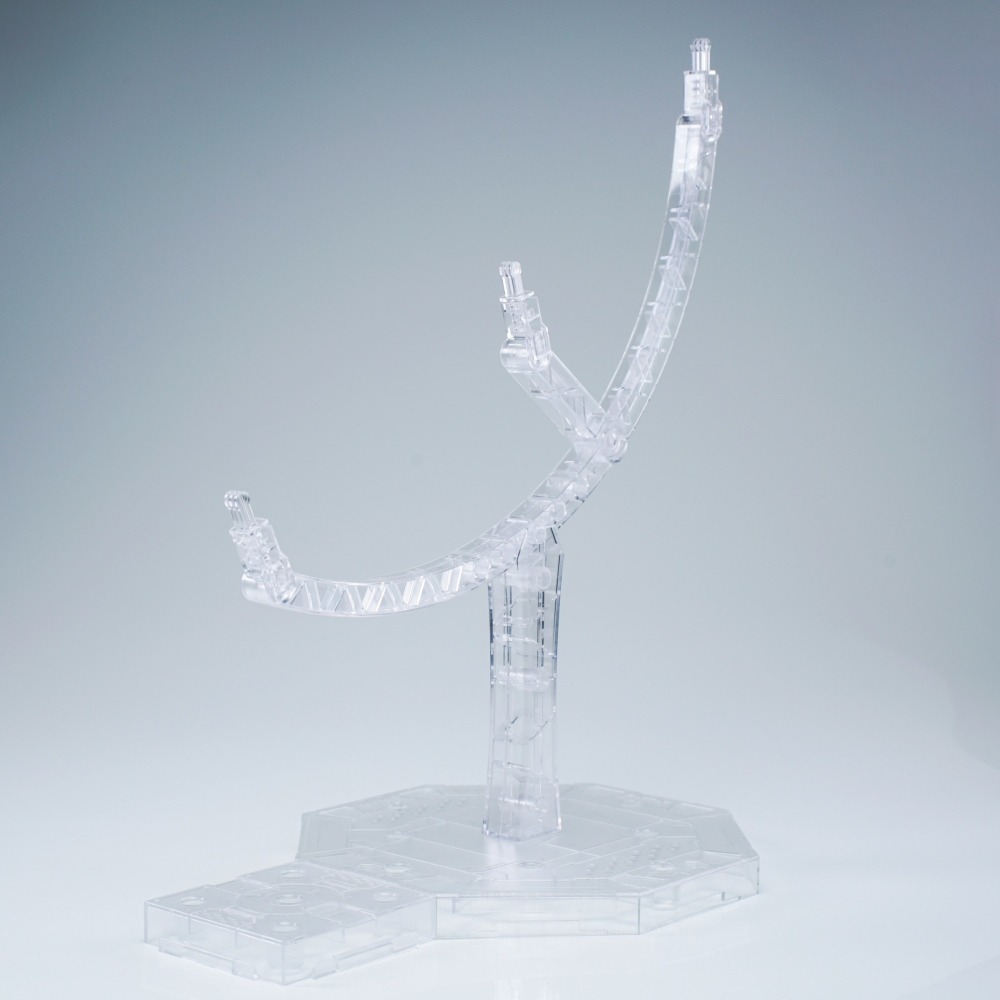 【Max模型小站】EW RGHG 1/144 三機萬能通用支架 底座地台 多機體模型支架(不含本體)-細節圖6