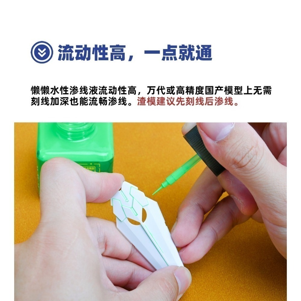 【Max模型小站】懶懶同學 水性滲線液-細節圖3