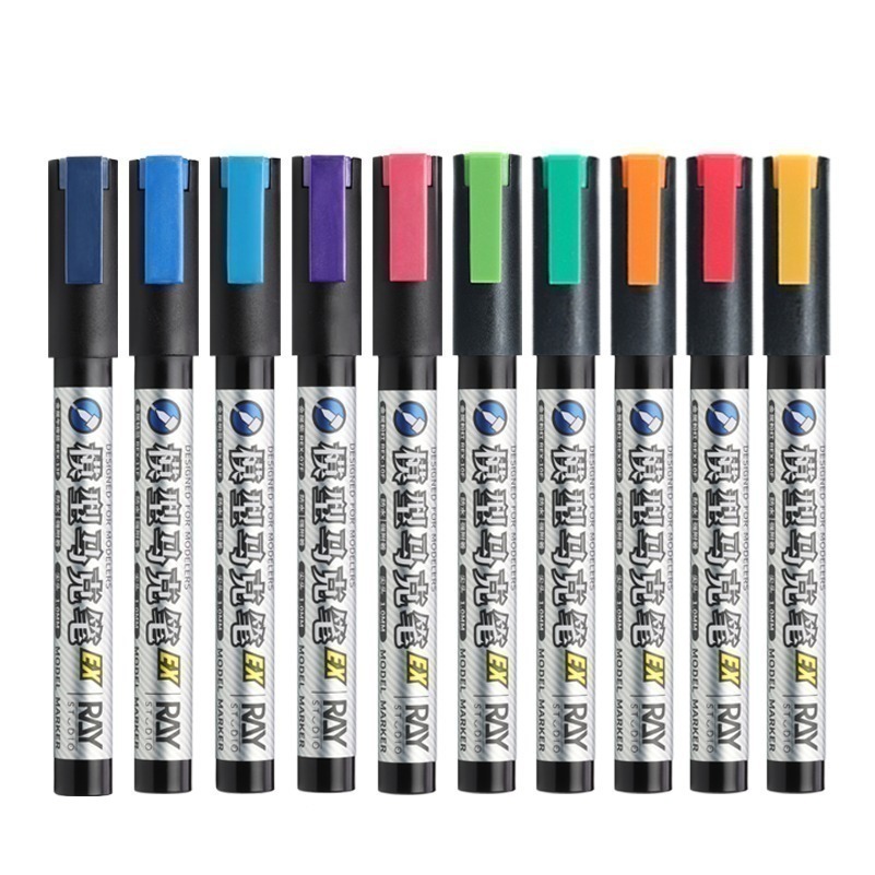 【Max模型小站】RAY的模型世界 超級金屬色馬克筆EX 模型塗裝上色工具-細節圖2