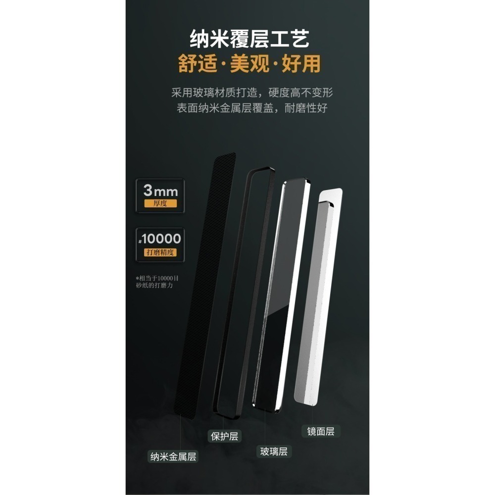 【Max模型小站】司特力 玻璃銼刀 模型水口打磨 10000目鏡面抛光工具-細節圖3