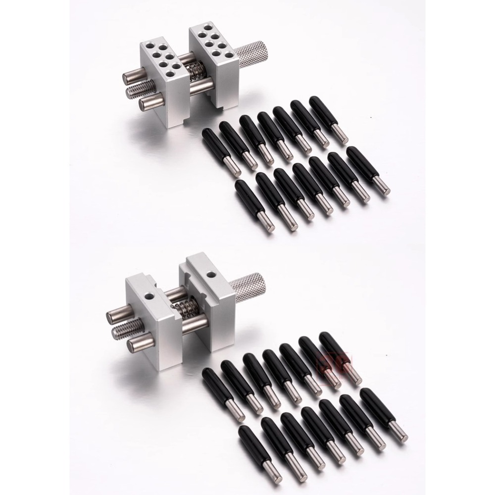 【Max模型小站】MAZHA 手持金屬迷你台鉗 拼裝製作塗裝改造夾具-細節圖2