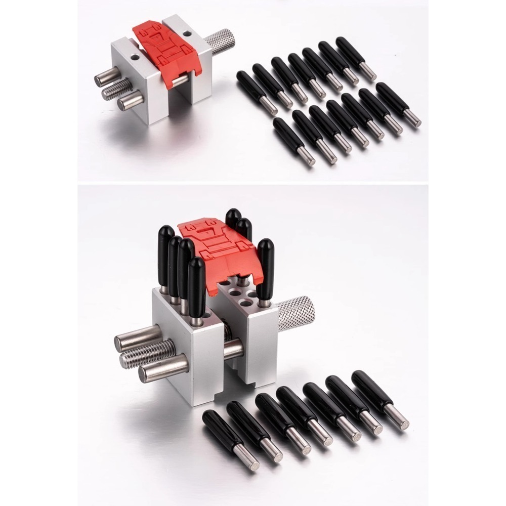 【Max模型小站】MAZHA 手持金屬迷你台鉗 拼裝製作塗裝改造夾具-細節圖3