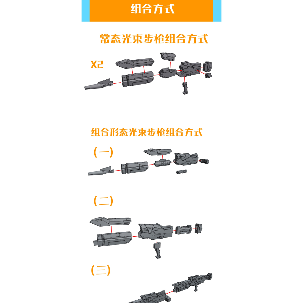 【Max模型小站】菲尼克斯 A-18 攻擊自由 非凡攻擊自由 光束步槍 武器配件 改件-細節圖3