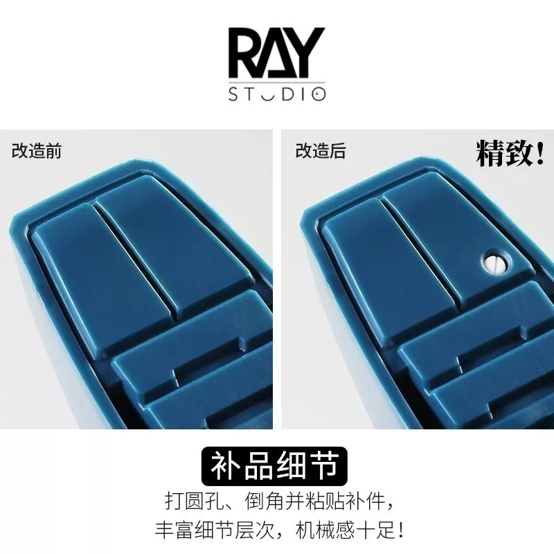 【Max模型小站】RAY的模型世界 倒角球鑽頭 球形丸形細節改造蝕刻片工具-細節圖3