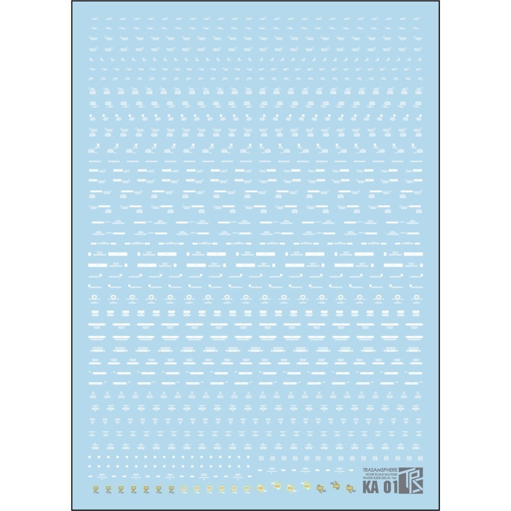 【Max模型小站】三紅領域 鋼彈模型 KA通用 卡版 KA版 標誌 細節水貼-細節圖3